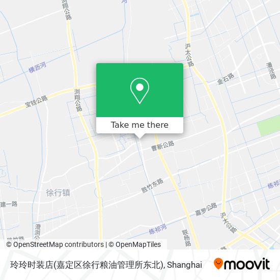 玲玲时装店(嘉定区徐行粮油管理所东北) map