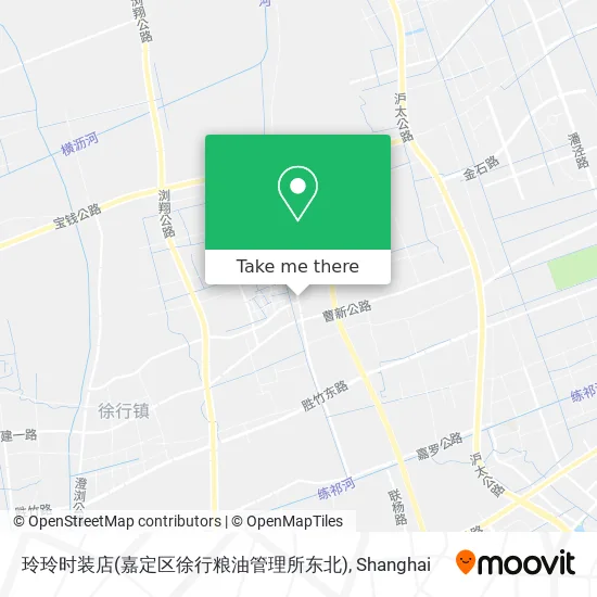 玲玲时装店(嘉定区徐行粮油管理所东北) map