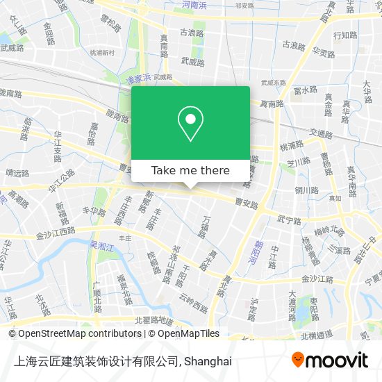 上海云匠建筑装饰设计有限公司 map