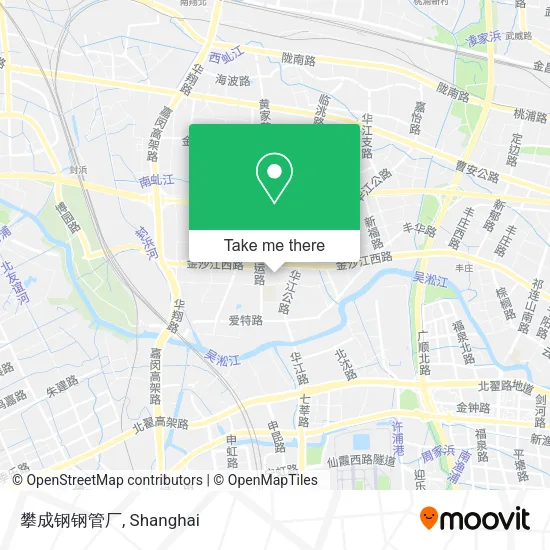 攀成钢钢管厂 map