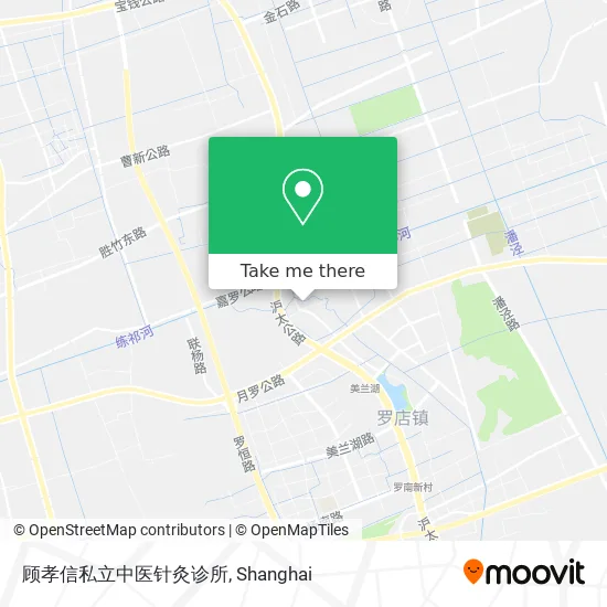 顾孝信私立中医针灸诊所 map