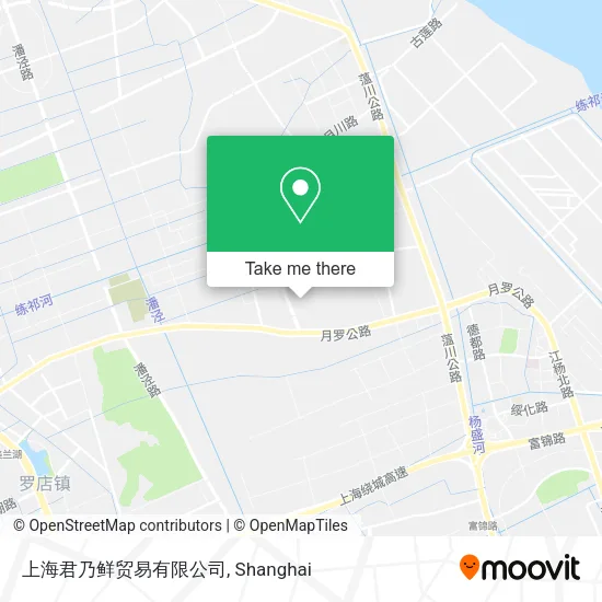 上海君乃鲜贸易有限公司 map