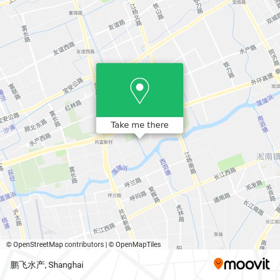 鹏飞水产 map