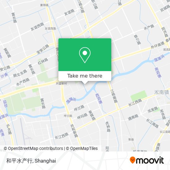 和平水产行 map