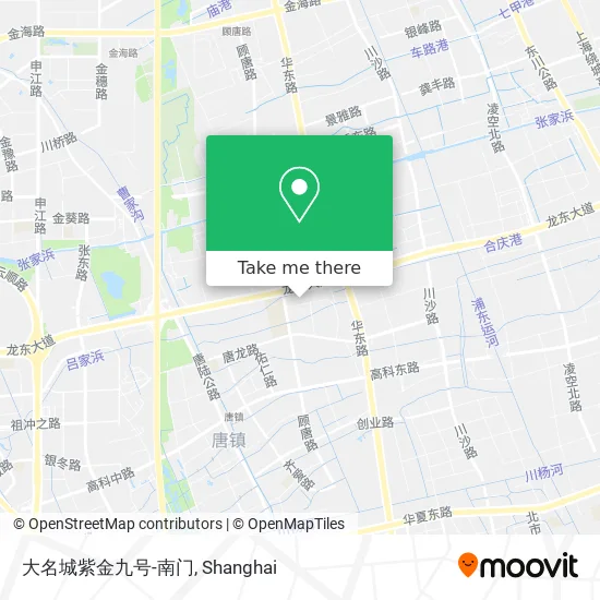 大名城紫金九号-南门 map