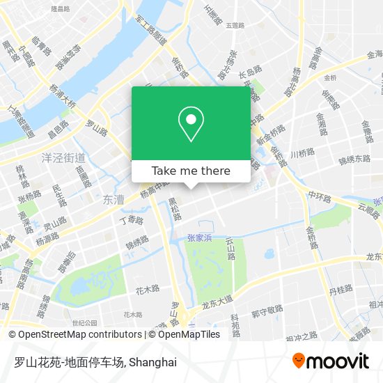 罗山花苑-地面停车场 map