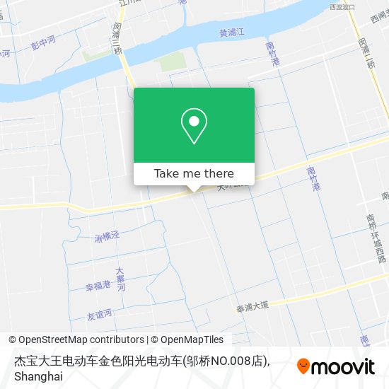 杰宝大王电动车金色阳光电动车(邬桥NO.008店) map
