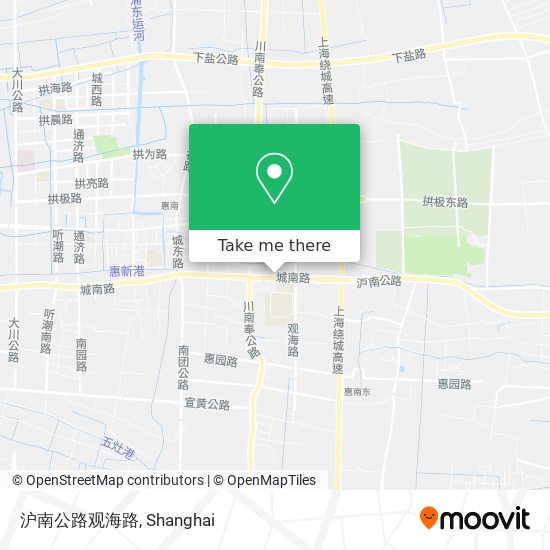 沪南公路观海路 map