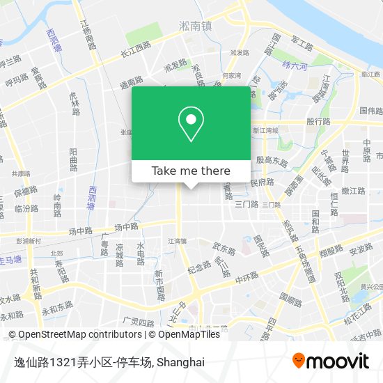 逸仙路1321弄小区-停车场 map