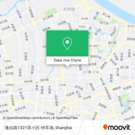 逸仙路1321弄小区-停车场 map