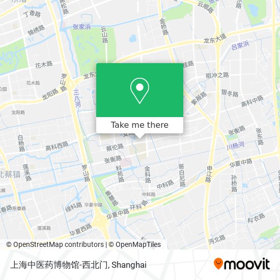 上海中医药博物馆-西北门 map