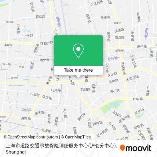 上海市道路交通事故保险理赔服务中心(沪仑分中心) map