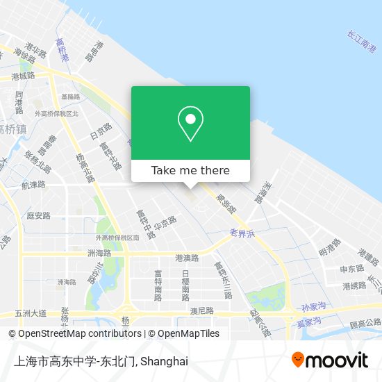 上海市高东中学-东北门 map