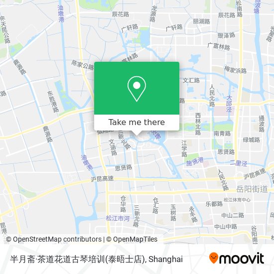 半月斋·茶道花道古琴培训(泰晤士店) map