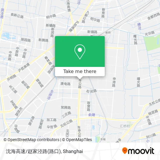 沈海高速/赵家泾路(路口) map