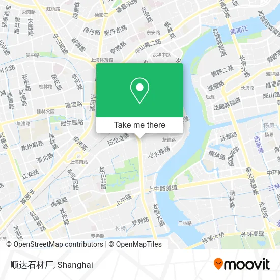 顺达石材厂 map