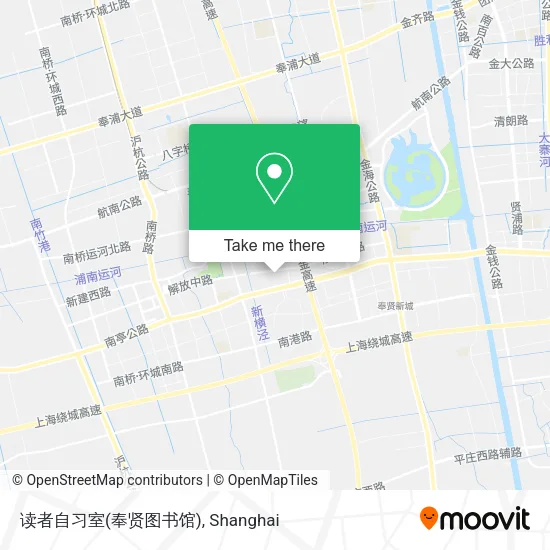 读者自习室(奉贤图书馆) map
