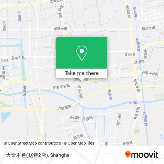 天造本色(赵巷2店) map