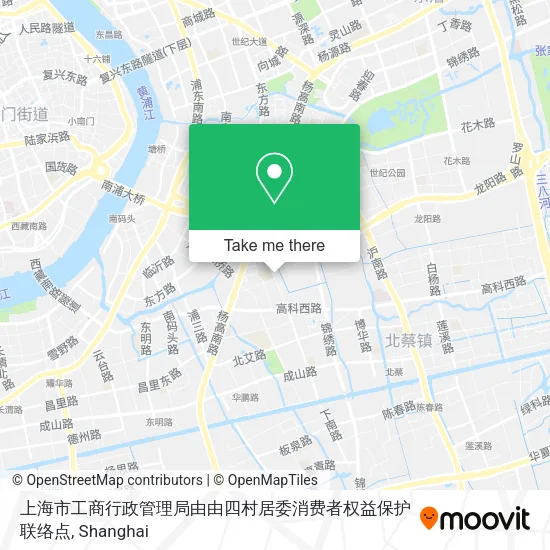 上海市工商行政管理局由由四村居委消费者权益保护联络点 map