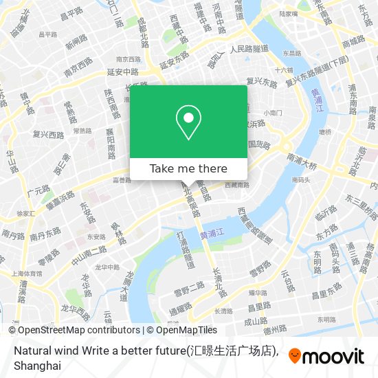 Natural wind Write a better future(汇暻生活广场店) map