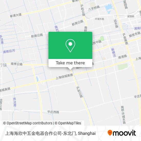 上海海欣中五金电器合作公司-东北门 map