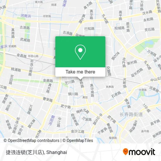 捷强连锁(芝川店) map