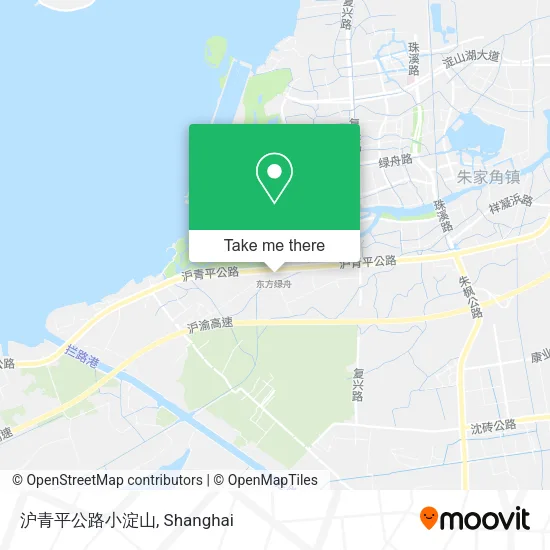 沪青平公路小淀山 map