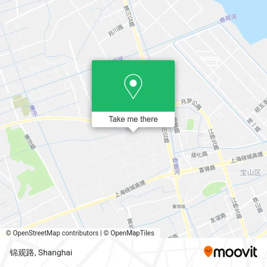 锦观路 map