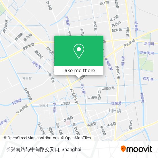 长兴南路与中甸路交叉口 map