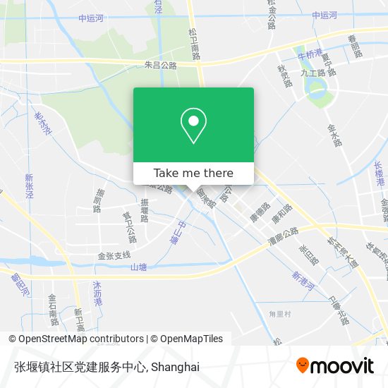 张堰镇社区党建服务中心 map