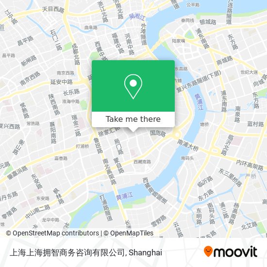 上海上海拥智商务咨询有限公司 map