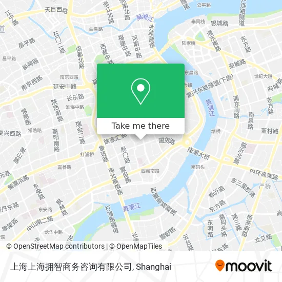 上海上海拥智商务咨询有限公司 map