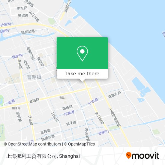 上海挪利工贸有限公司 map