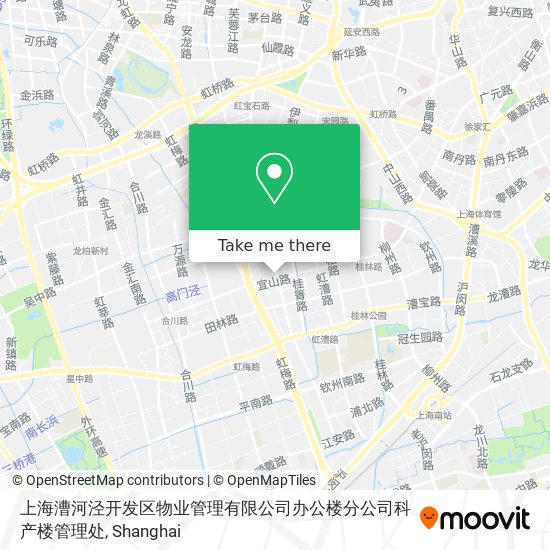 上海漕河泾开发区物业管理有限公司办公楼分公司科产楼管理处 map