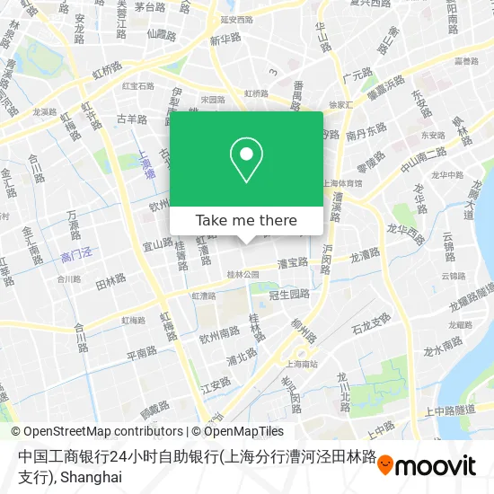 中国工商银行24小时自助银行(上海分行漕河泾田林路支行) map