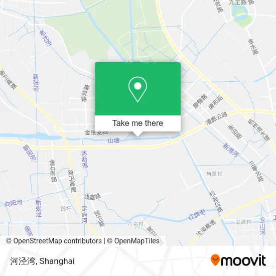 河泾湾 map