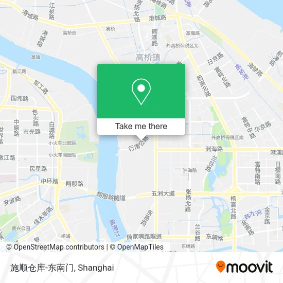 施顺仓库-东南门 map