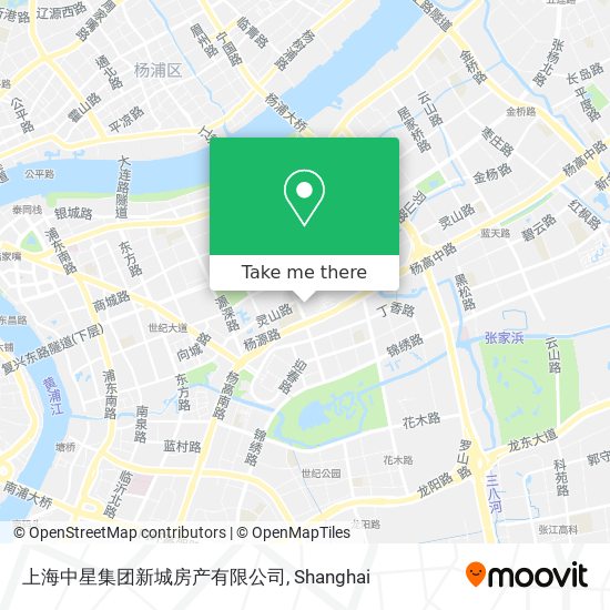 上海中星集团新城房产有限公司 map
