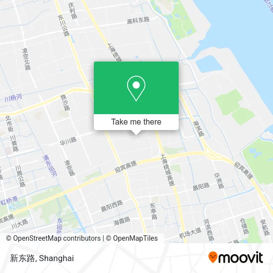 新东路 map