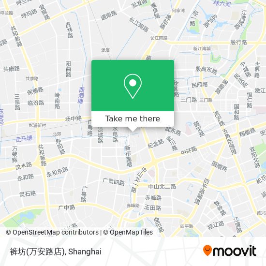 裤坊(万安路店) map