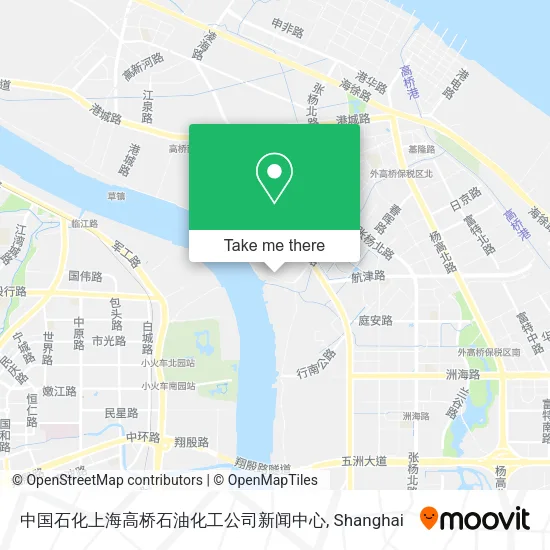 中国石化上海高桥石油化工公司新闻中心 map