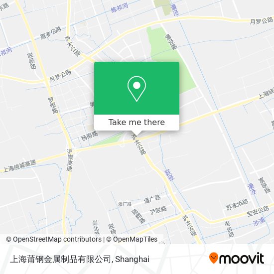 上海莆钢金属制品有限公司 map