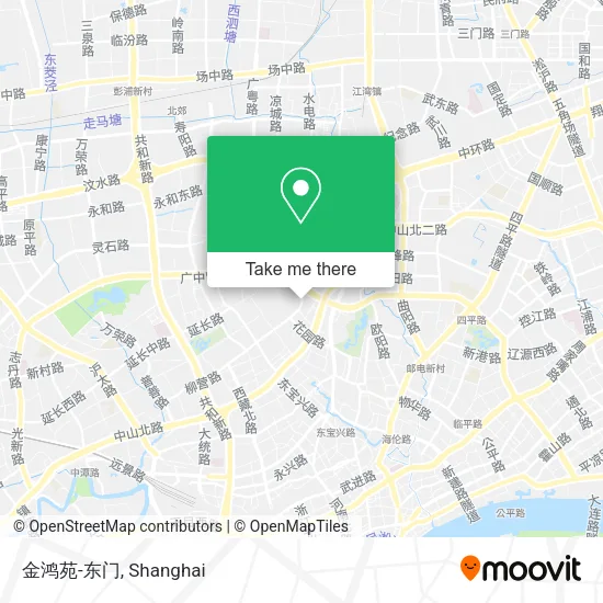 金鸿苑-东门 map