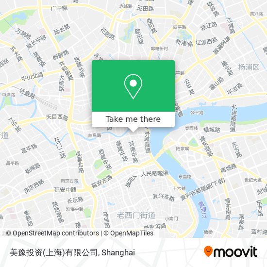 美豫投资(上海)有限公司 map