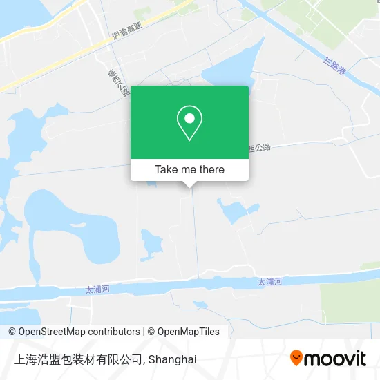上海浩盟包装材有限公司 map