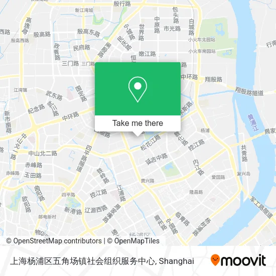 上海杨浦区五角场镇社会组织服务中心 map