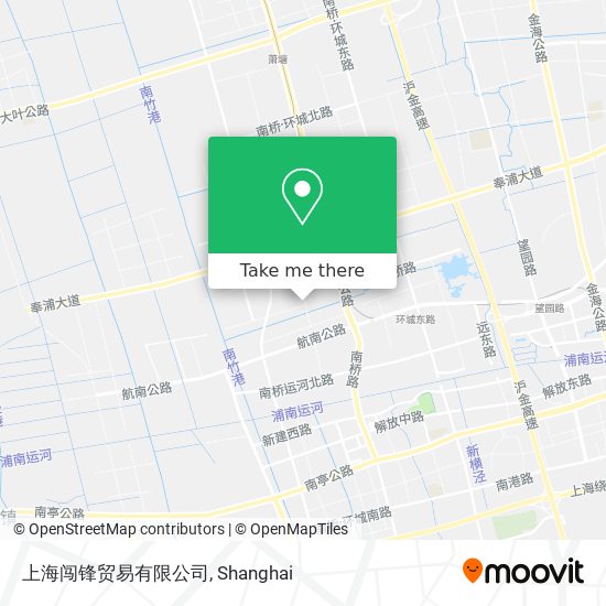 上海闯锋贸易有限公司 map