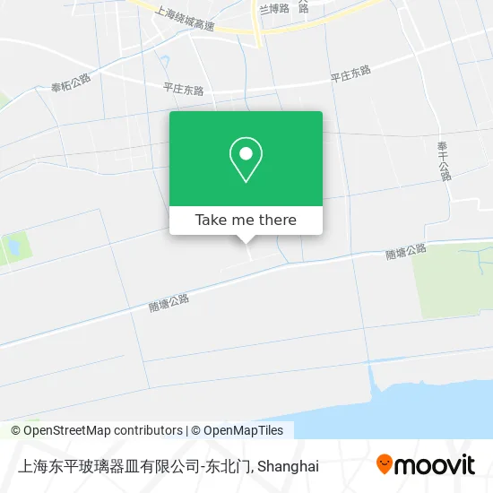上海东平玻璃器皿有限公司-东北门 map