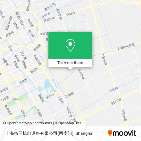 上海拓展机电设备有限公司(西南门) map