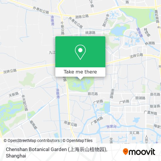 Chenshan Botanical Garden (上海辰山植物园) map